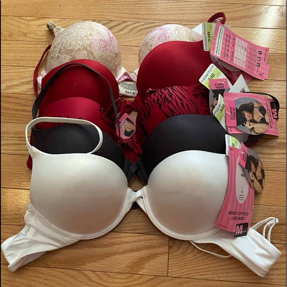 Maidenform push up bras